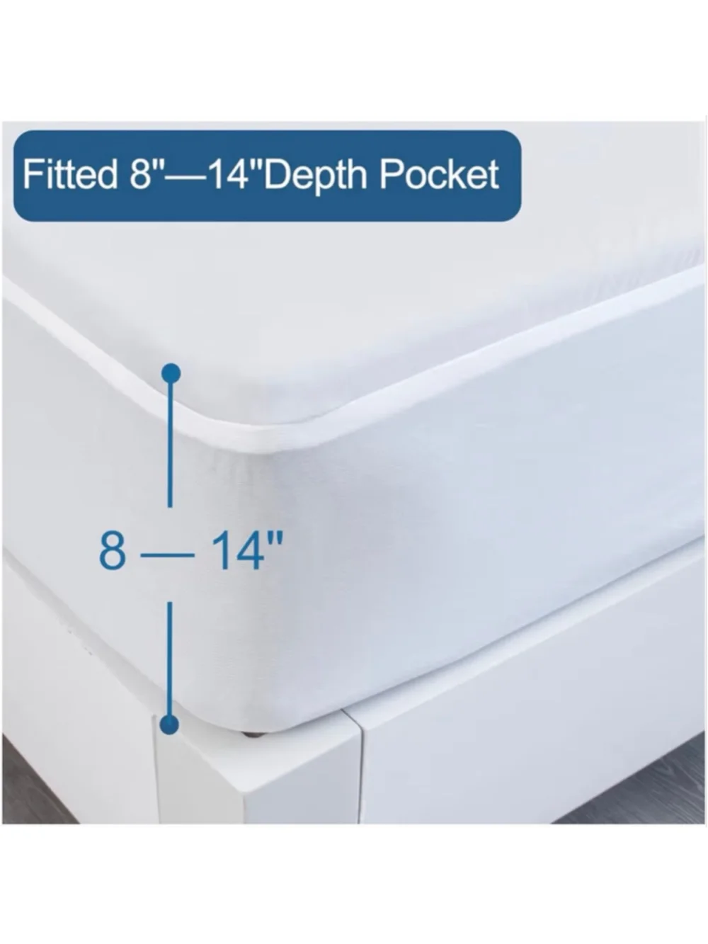 NEW SPRINGSPIRIT Full Size Waterproof Mattress Protector Cover